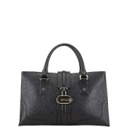 Pre-owned Leather gucci-bags Gucci Vintage , Black , Dames