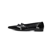 Zwarte Ballerina's Hermine Stijl Vagabond Shoemakers , Black , Dames