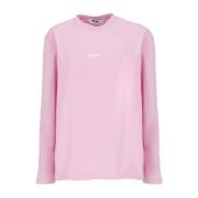 Long Sleeve Tops Msgm , Pink , Dames