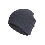 Kasjmier Grijs Beanie Hoed Unisex Isabel Benenato , Gray , Unisex