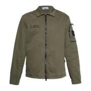 Shirt met logo Stone Island , Green , Heren