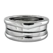 Pre-owned Silver rings Bvlgari Vintage , Gray , Dames