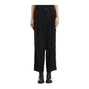 Wollen Broek met Spelden Comme des Garçons , Black , Dames