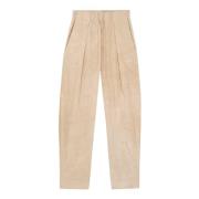 Yoko, beige geverfde broek Cortana , Beige , Dames