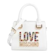 Stijlvolle Handtassen voor elke gelegenheid Love Moschino , White , Da...