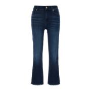 Stretch Denim La Jolla Jeans 7 For All Mankind , Blue , Dames