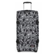 Functionele Middelgrote Bagage met TSA-slot Eastpak , Black , Unisex