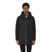 Lange Parka Jas Canadian Classics , Black , Heren