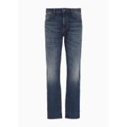 Blauwe Jeans voor Stijlvolle Look Armani Exchange , Blue , Heren