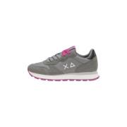 Ally Solid Nylon Sneakers voor vrouwen Sun68 , Gray , Dames