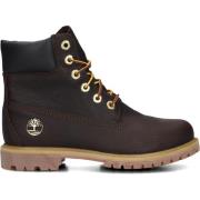 Premium Dameslaarzen Bruin Leer Timberland , Brown , Dames