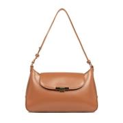 Klep Tas met Metalen Sluiting Suave Evenly Lancaster , Brown , Dames