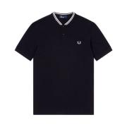 Zwarte Polo Katoen Piqué Klassieke Pasvorm Fred Perry , Black , Heren