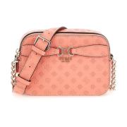 Omkeerbare Koraal Crossbody Tas Guess , Pink , Dames