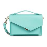 Elegante Flap Handtas met Sluiting - Zoé 480-011 Lancaster , Green , D...