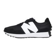 Zwart Witte Herensneakers 327 Model New Balance , Black , Heren