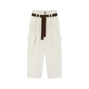 Cargo Broek Pinko , White , Dames