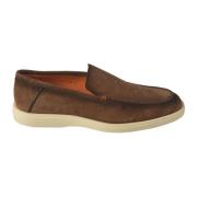 Loafers Santoni , Brown , Heren