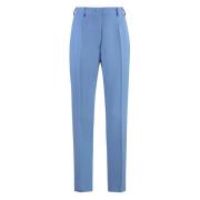 Wollen op maat gemaakte broek met zakken Dolce & Gabbana , Blue , Dame...