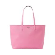 Anna Shopper in Reseda Asphalt Lacoste , Pink , Dames