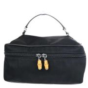 Pre-owned Canvas handbags Gucci Vintage , Black , Dames