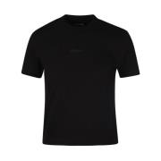 Zwart Gros Grain T-Shirt Jacquemus , Black , Dames