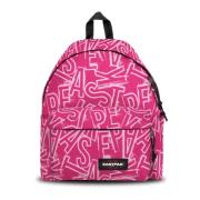 Roze Letters Rugzak Eastpak , Pink , Unisex