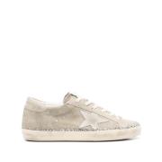 Lichtbeige Vetersneakers Golden Goose , Gray , Dames