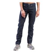 Japanse Ruwe Stretch Denim Jeans A.p.c. , Blue , Heren