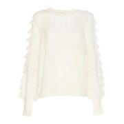 Witte Sweaters Set Twinset , White , Dames