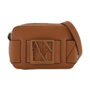 Schoudertas Armani Exchange , Brown , Dames