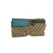 Pre-owned Fabric gucci-bags Gucci Vintage , Beige , Dames