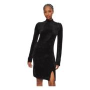 Korte Jurk met Elegant Design Gaudi , Black , Dames