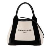 Pre-owned Canvas handbags Balenciaga Vintage , Beige , Dames