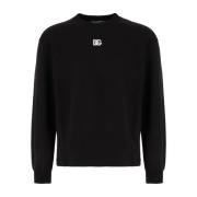 Stijlvolle Sweatshirt voor Mannen Dolce & Gabbana , Black , Dames