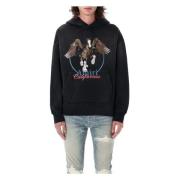 Vintage Pegasus Hoodie Amiri , Black , Heren