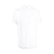 Wit overhemd met korte mouwen Comme des Garçons , White , Heren