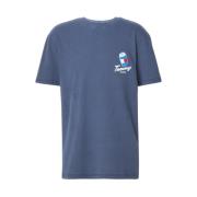 Korte Mouw T-shirt Tommy Jeans , Blue , Heren