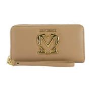 Ritsportemonnee Love Moschino , Beige , Dames