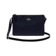 Plat crossover schoudertas L.12.12 Nf1887Po Lacoste , Blue , Dames