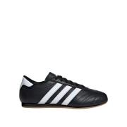 Zachte leren veterschoenen Adidas , Black , Dames