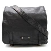 Pre-owned Leather balenciaga-bags Balenciaga Vintage , Black , Dames