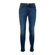 Klassieke Denim Jeans voor Mannen Jacob Cohën , Blue , Heren