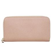 Pre-owned Leather wallets Gucci Vintage , Pink , Dames