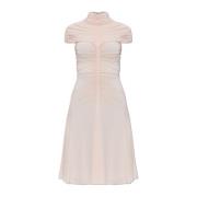 Gedrapeerde Jurk Alaïa , Pink , Dames