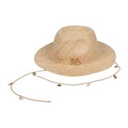 Beige Cut-Out Brim Hat Ruslan Baginskiy , Beige , Dames