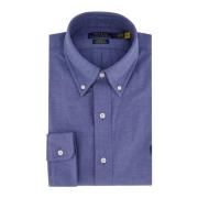 Blauwe casual overhemd Polo Ralph Lauren , Blue , Heren