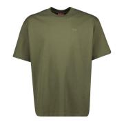 Oversized T-Boggy-Megoval T-shirt Diesel , Green , Heren