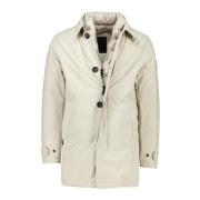 Beige Winterjas Airforce , Beige , Heren