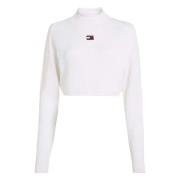 Trui Tommy Jeans , White , Dames